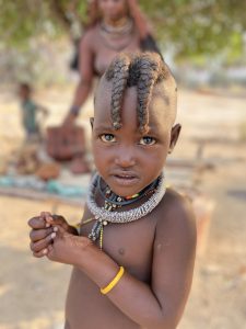 Himba boy Kunene Camino