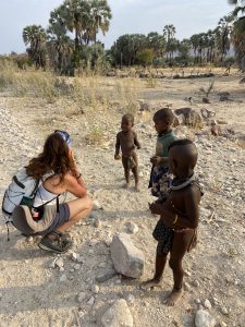 3 Himba boys Kunene Camino