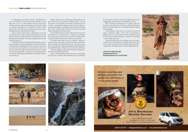 Michelangelo Magazine Kunene Camino Article Page 2